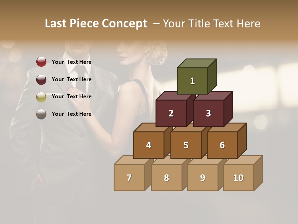 Pensive Classic Business PowerPoint Template