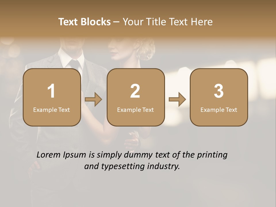 Pensive Classic Business PowerPoint Template