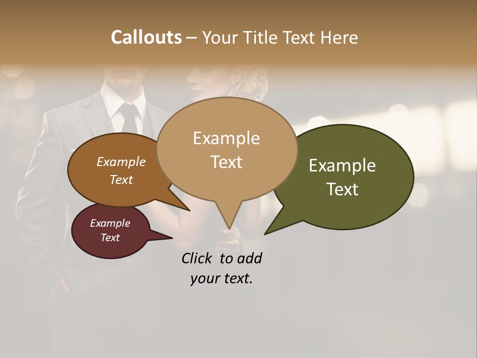 Pensive Classic Business PowerPoint Template