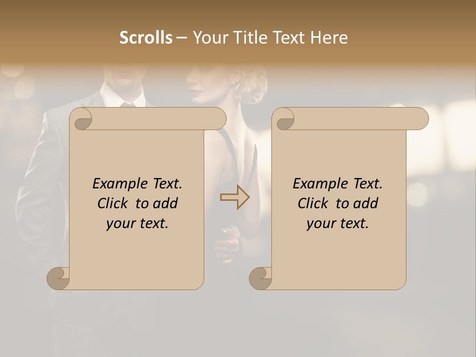 Pensive Classic Business PowerPoint Template
