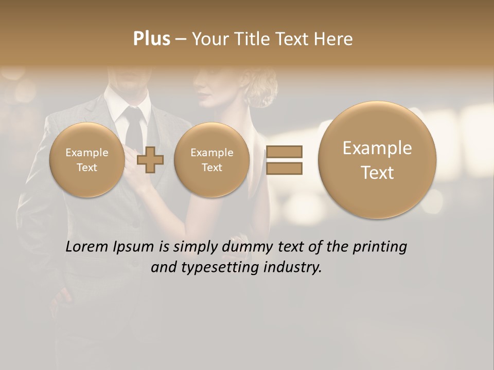 Pensive Classic Business PowerPoint Template