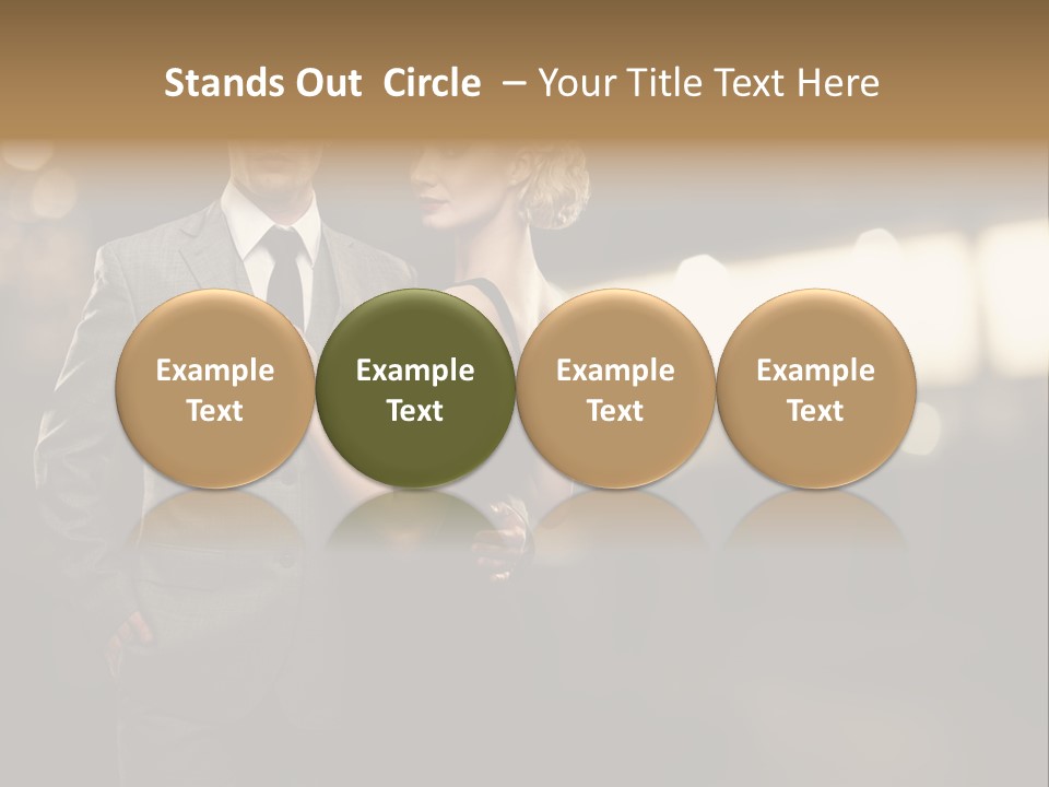 Pensive Classic Business PowerPoint Template