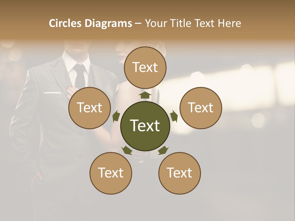 Pensive Classic Business PowerPoint Template