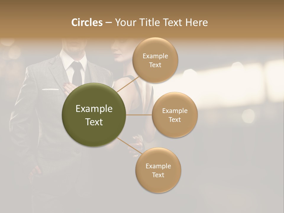 Pensive Classic Business PowerPoint Template
