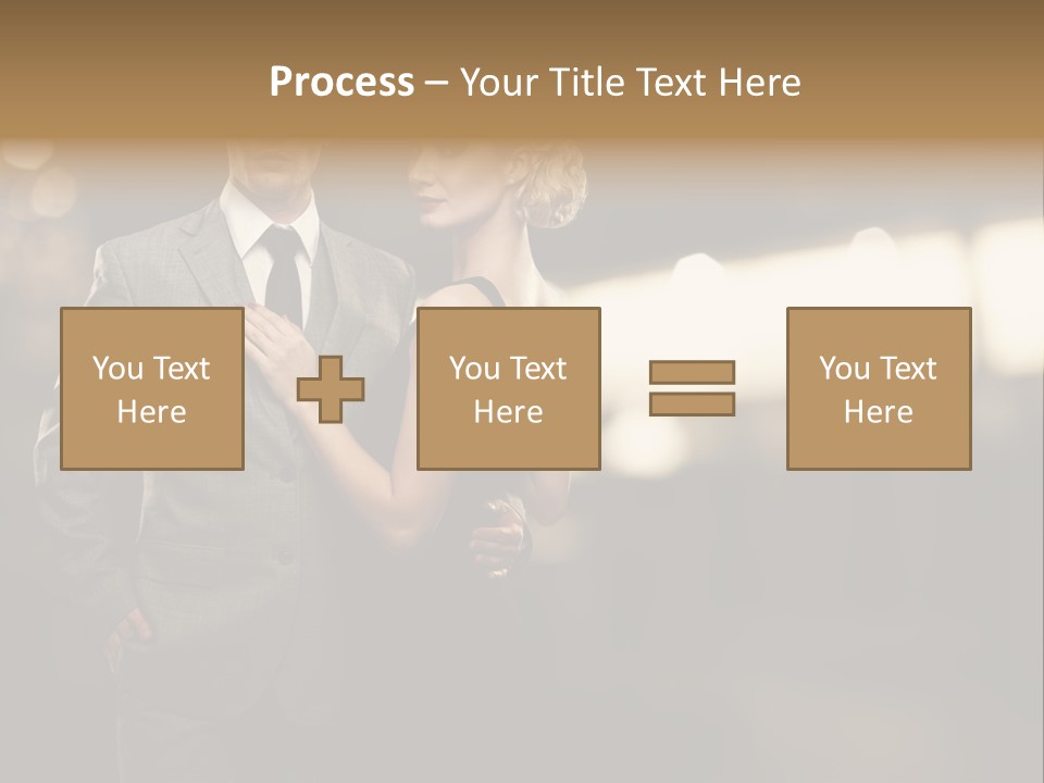 Pensive Classic Business PowerPoint Template