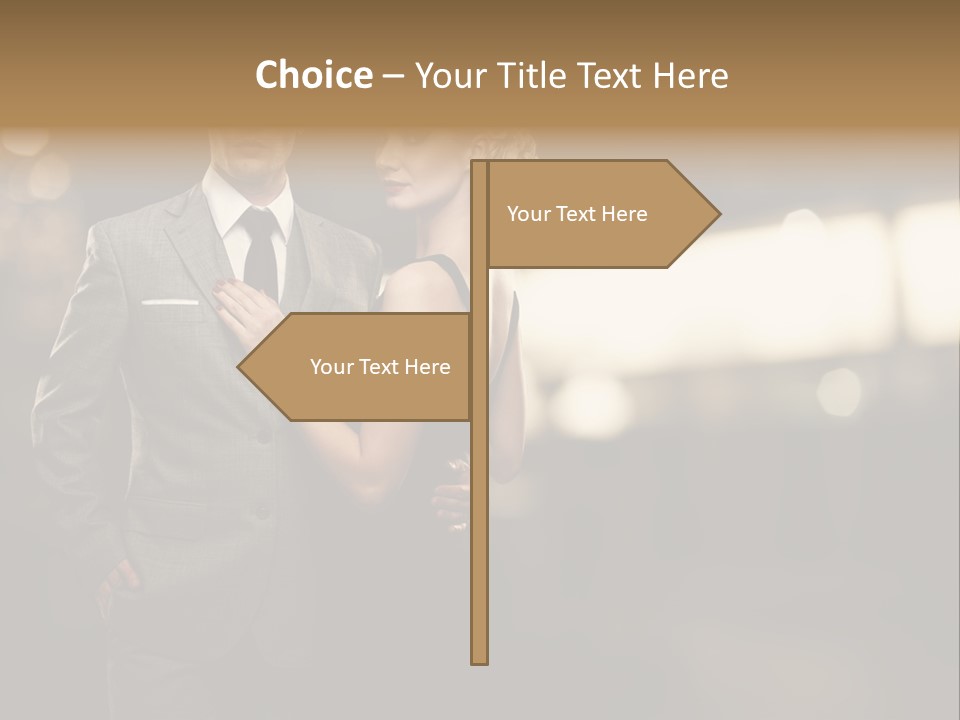 Pensive Classic Business PowerPoint Template