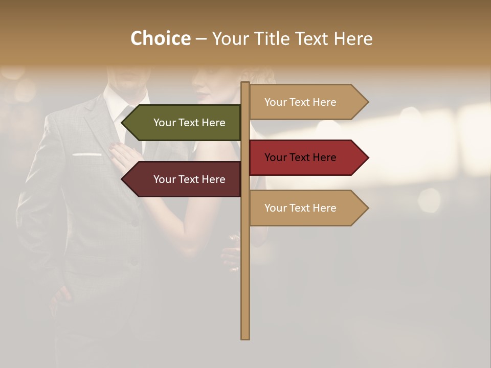 Pensive Classic Business PowerPoint Template