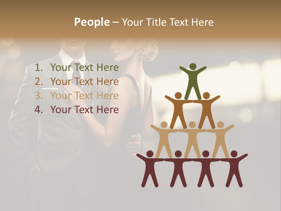 Pensive Classic Business PowerPoint Template