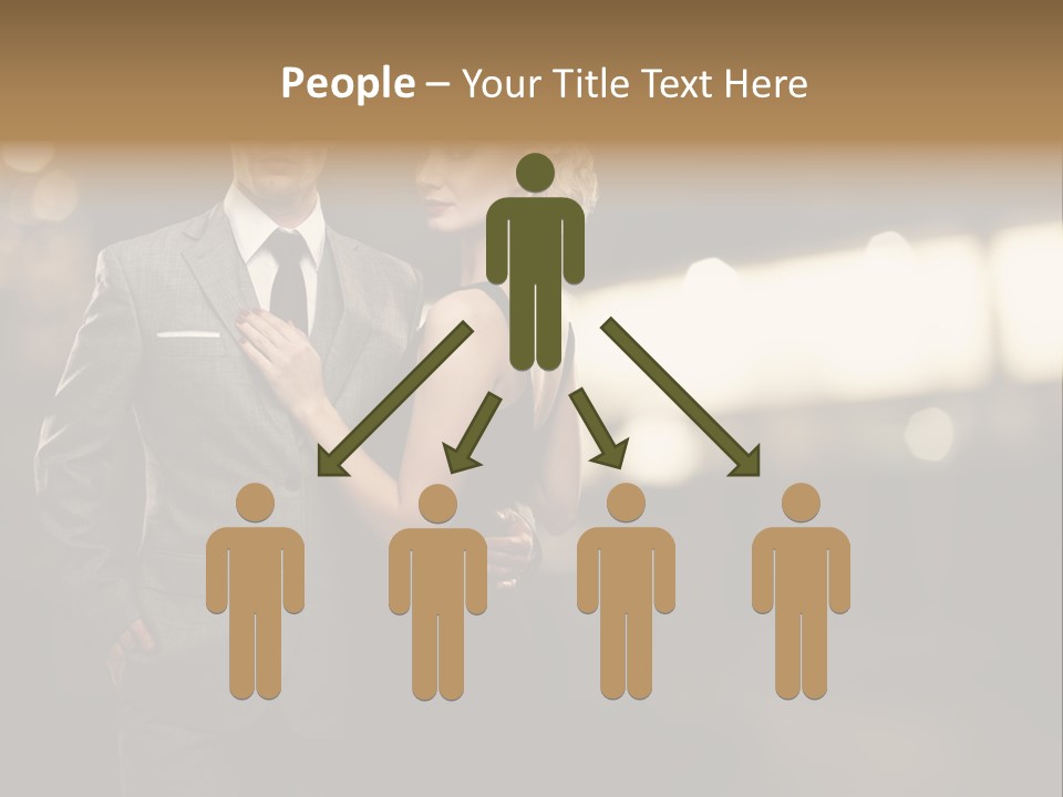 Pensive Classic Business PowerPoint Template