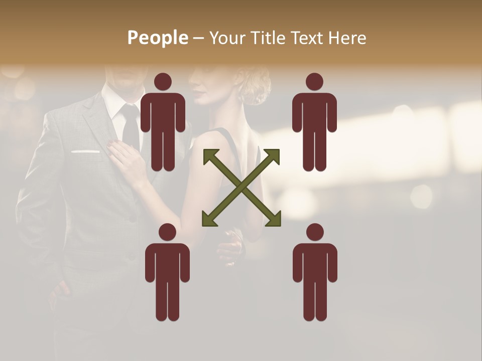 Pensive Classic Business PowerPoint Template