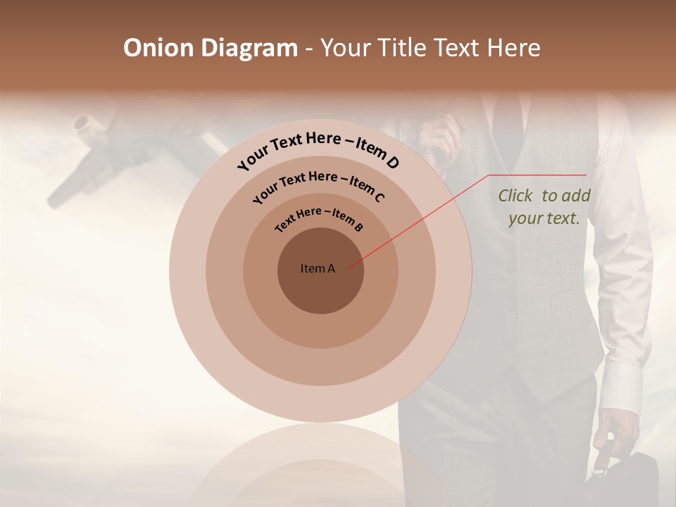 Arrival Handsome Passenger PowerPoint Template