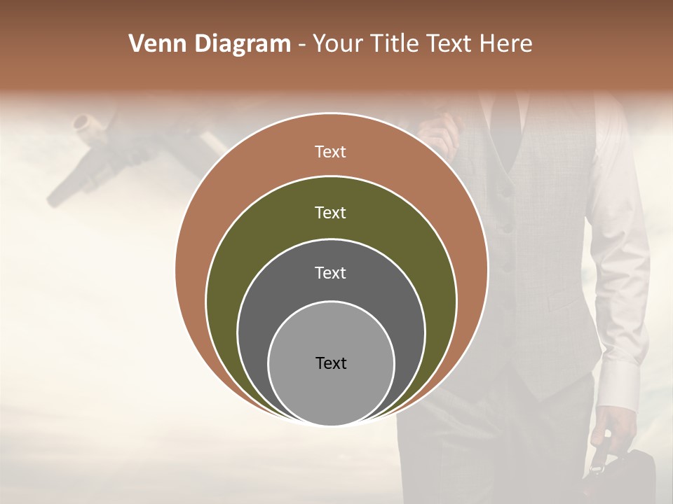 Arrival Handsome Passenger PowerPoint Template