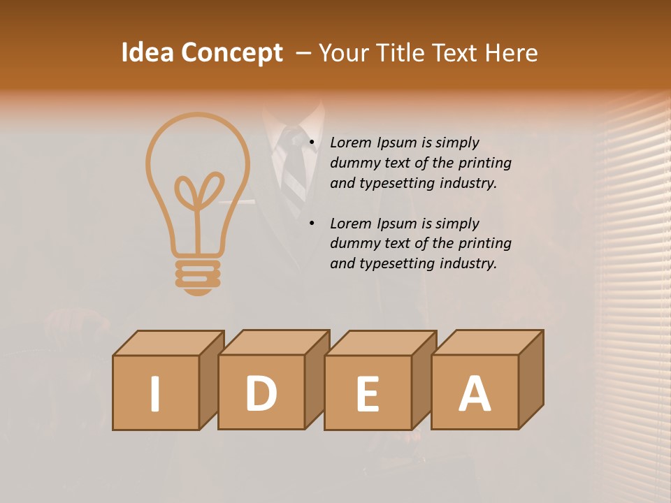 Gangster Success Elegant PowerPoint Template