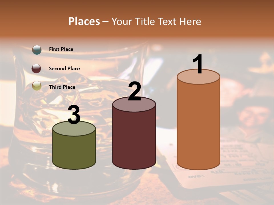 Ticket Nostalgic Photo PowerPoint Template