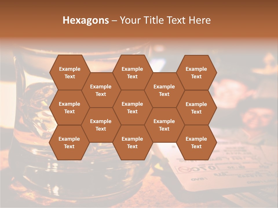 Ticket Nostalgic Photo PowerPoint Template