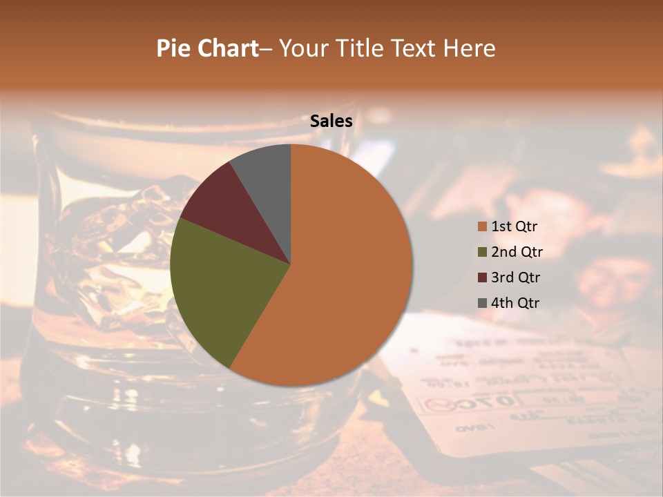 Ticket Nostalgic Photo PowerPoint Template