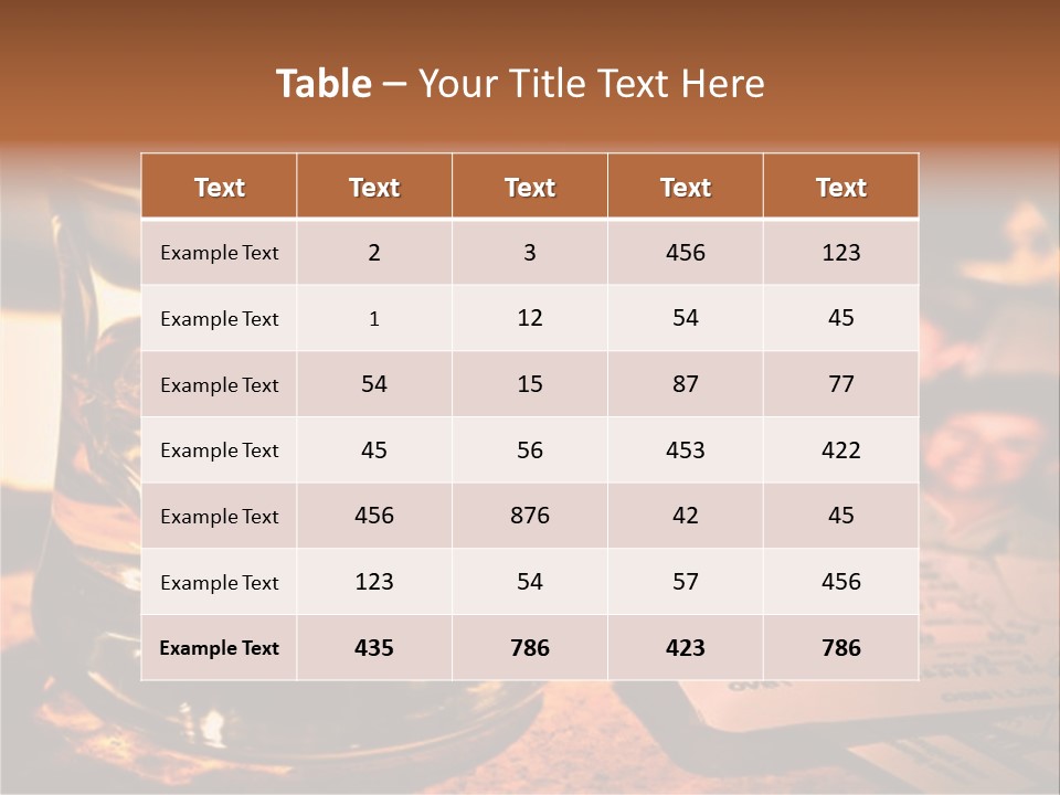 Ticket Nostalgic Photo PowerPoint Template