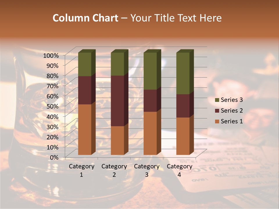Ticket Nostalgic Photo PowerPoint Template