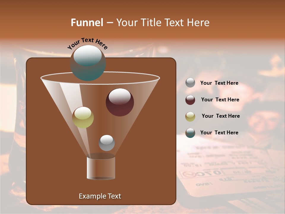 Ticket Nostalgic Photo PowerPoint Template