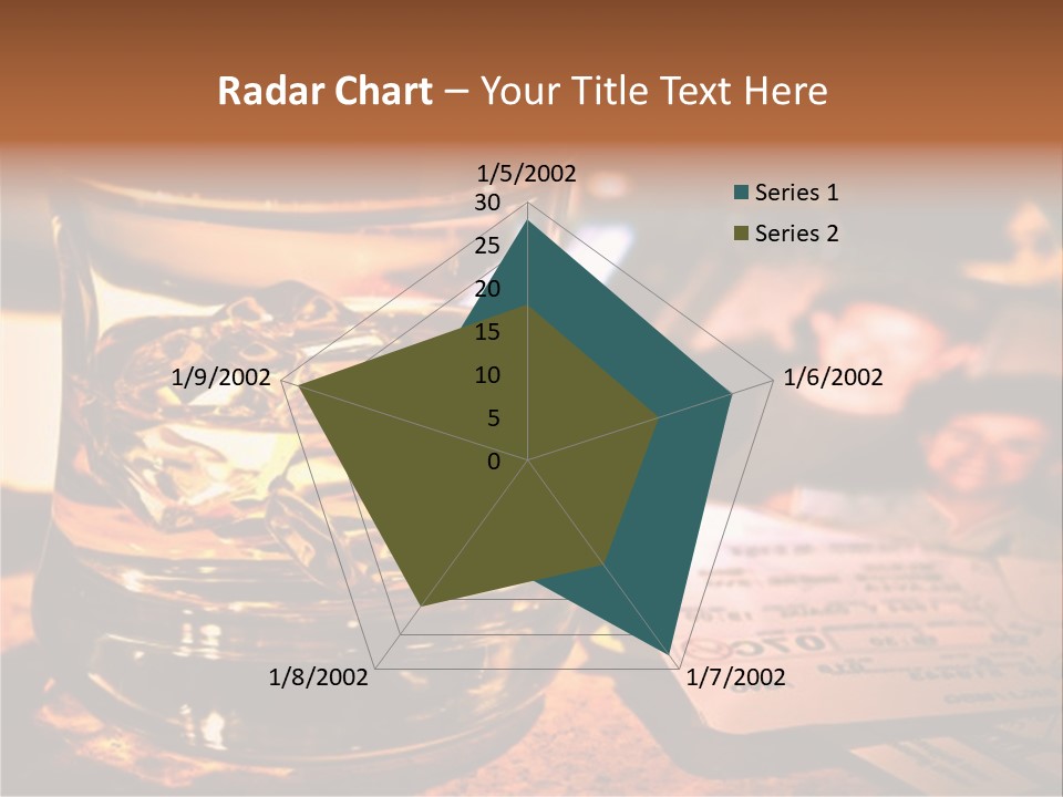 Ticket Nostalgic Photo PowerPoint Template