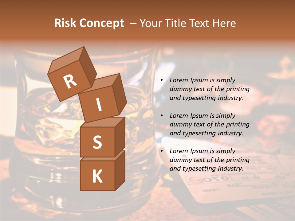 Ticket Nostalgic Photo PowerPoint Template