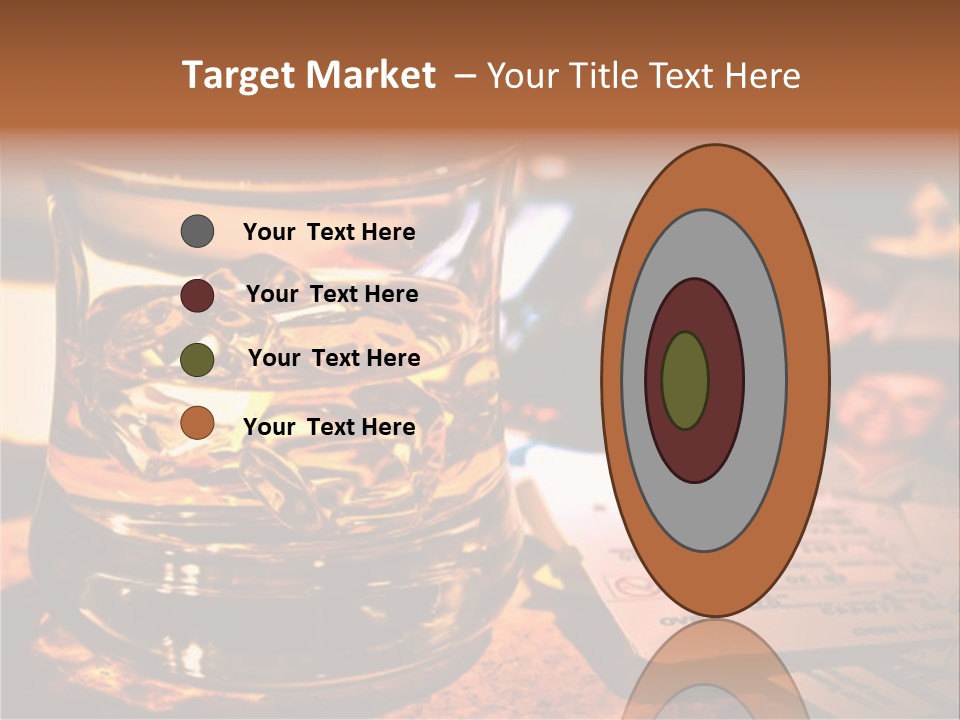 Ticket Nostalgic Photo PowerPoint Template