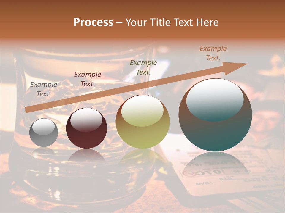 Ticket Nostalgic Photo PowerPoint Template