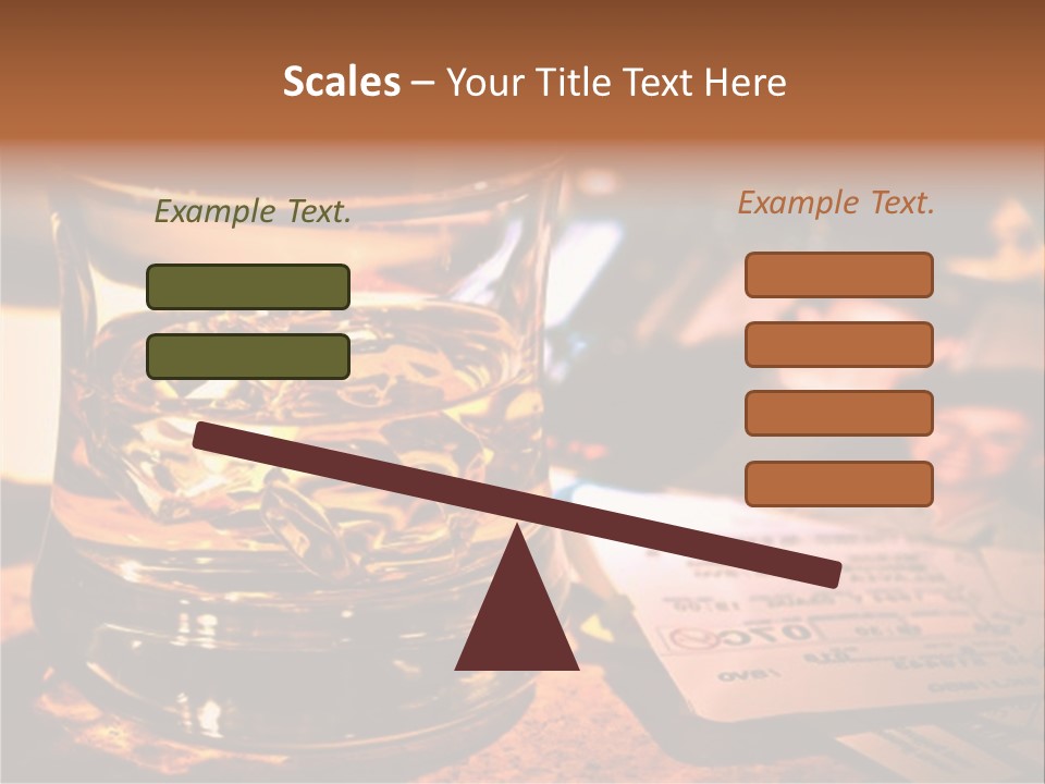 Ticket Nostalgic Photo PowerPoint Template