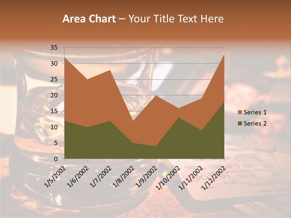 Ticket Nostalgic Photo PowerPoint Template