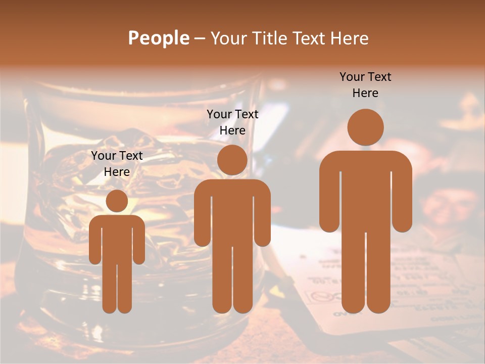 Ticket Nostalgic Photo PowerPoint Template