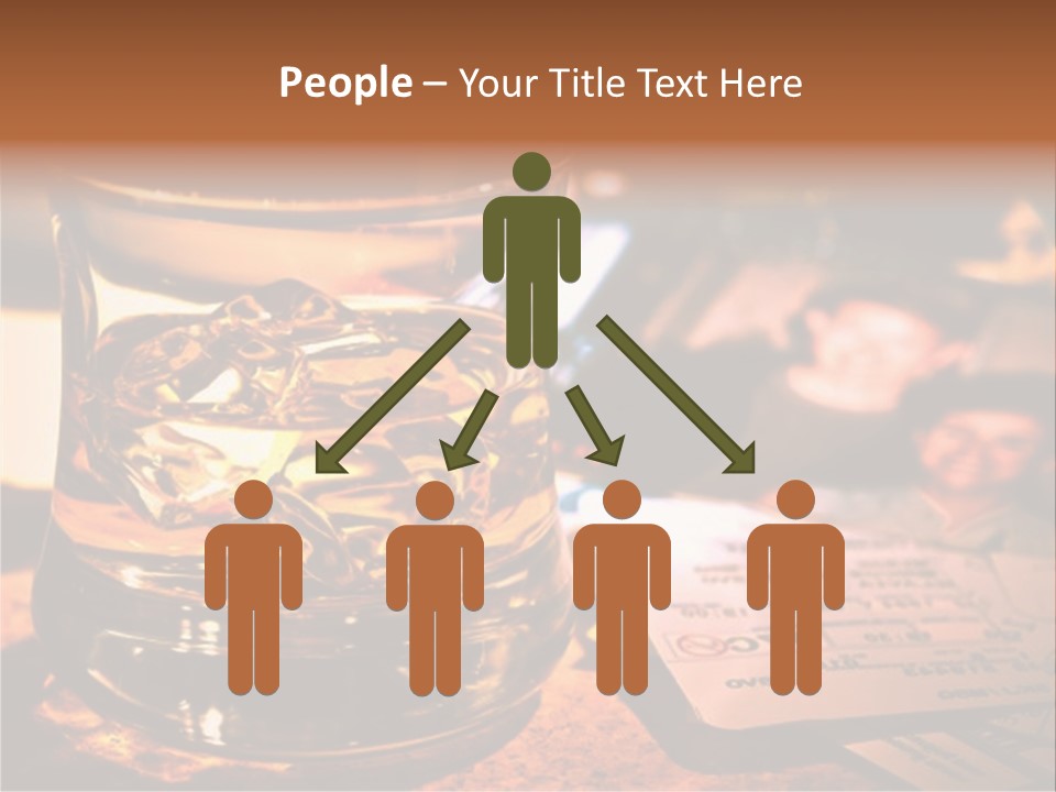 Ticket Nostalgic Photo PowerPoint Template