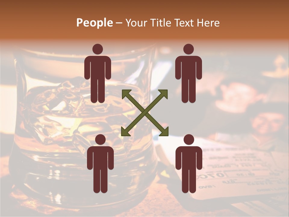 Ticket Nostalgic Photo PowerPoint Template