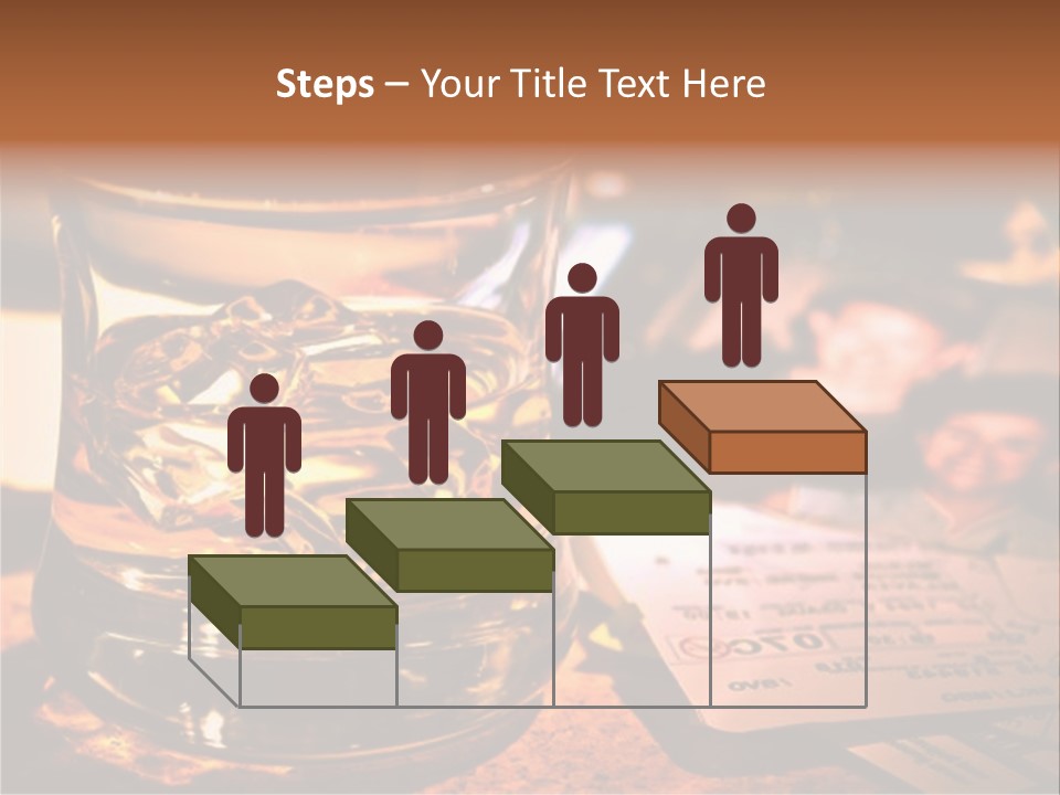 Ticket Nostalgic Photo PowerPoint Template
