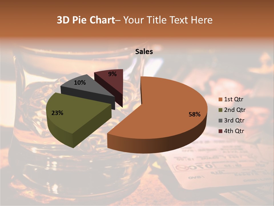 Ticket Nostalgic Photo PowerPoint Template