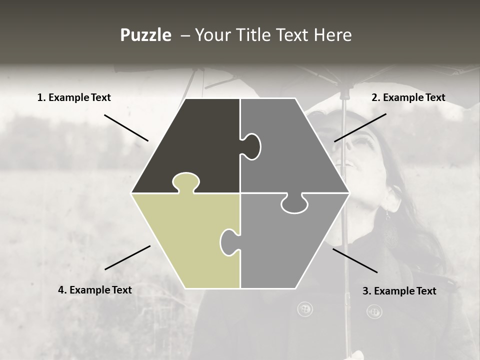 Fall Portrait Wind PowerPoint Template