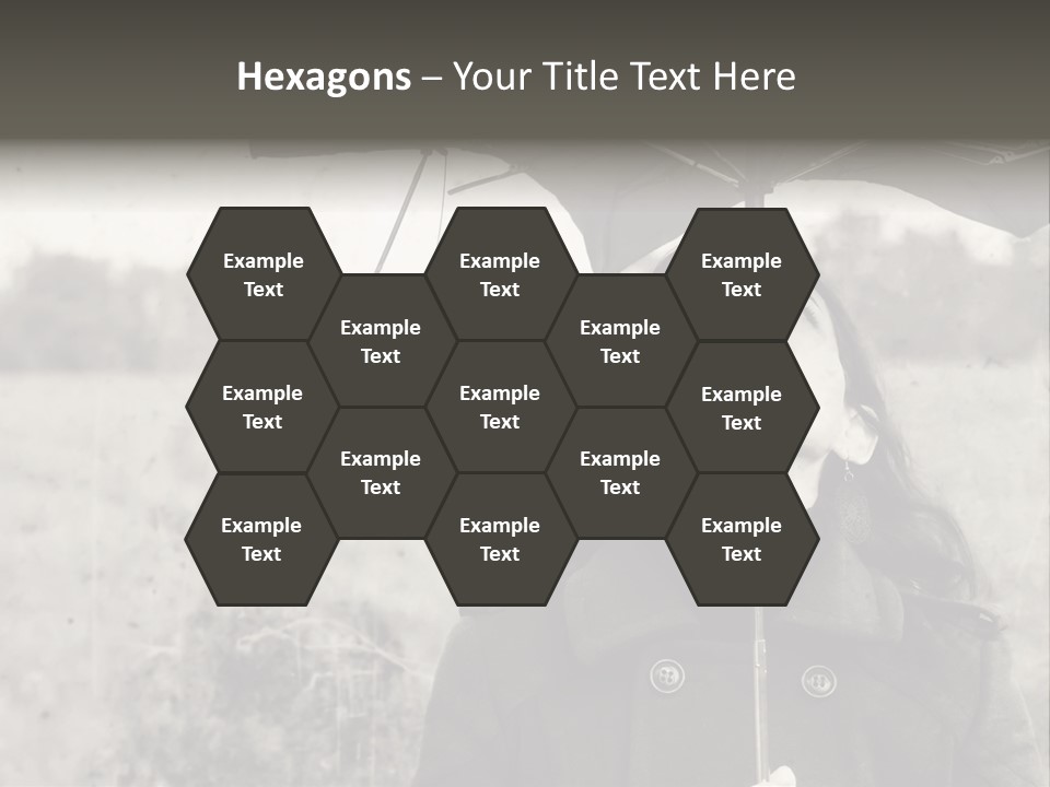 Fall Portrait Wind PowerPoint Template