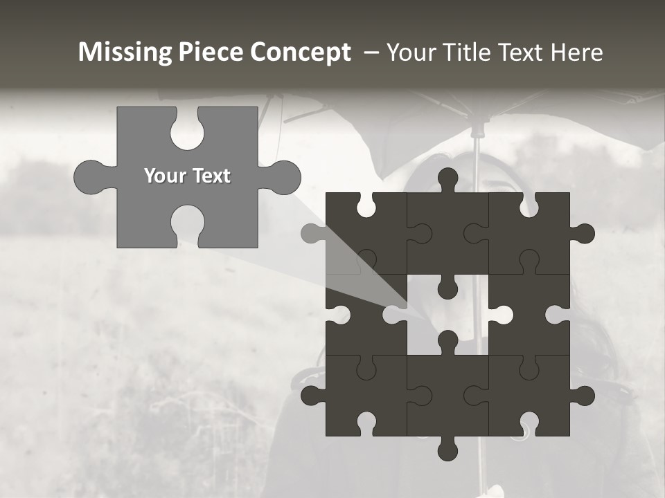 Fall Portrait Wind PowerPoint Template