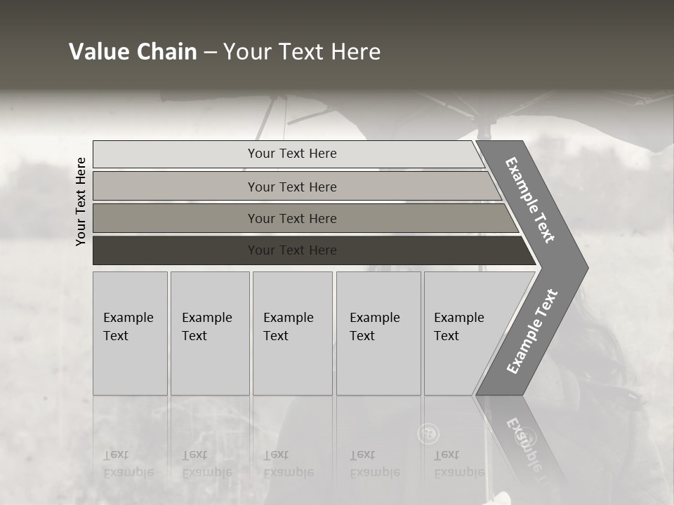 Fall Portrait Wind PowerPoint Template