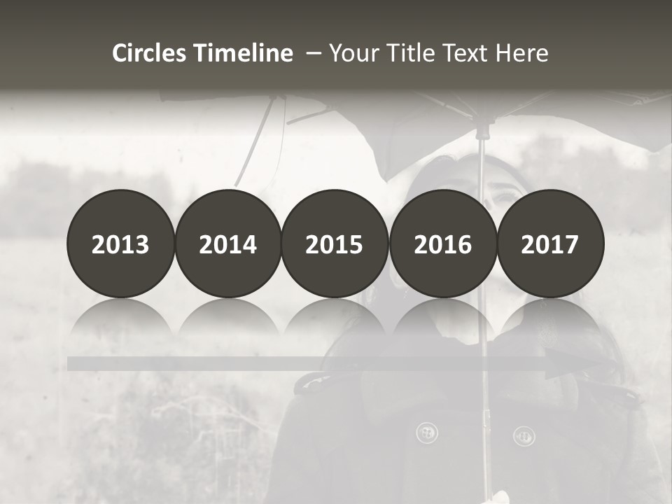 Fall Portrait Wind PowerPoint Template