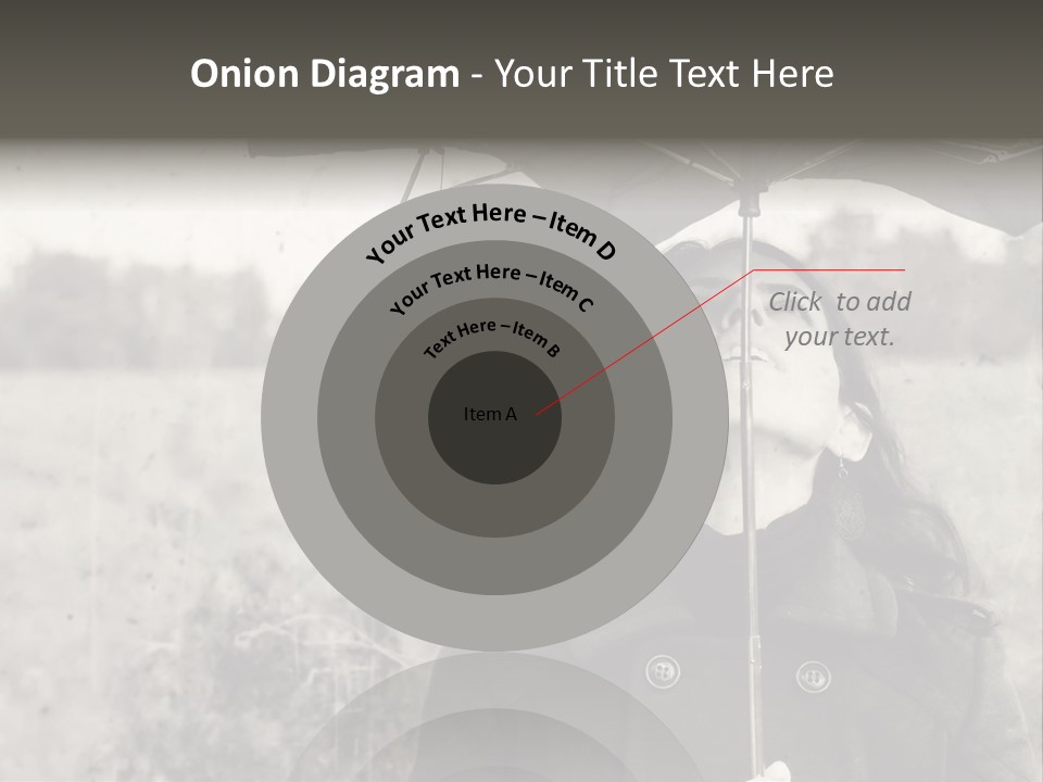 Fall Portrait Wind PowerPoint Template