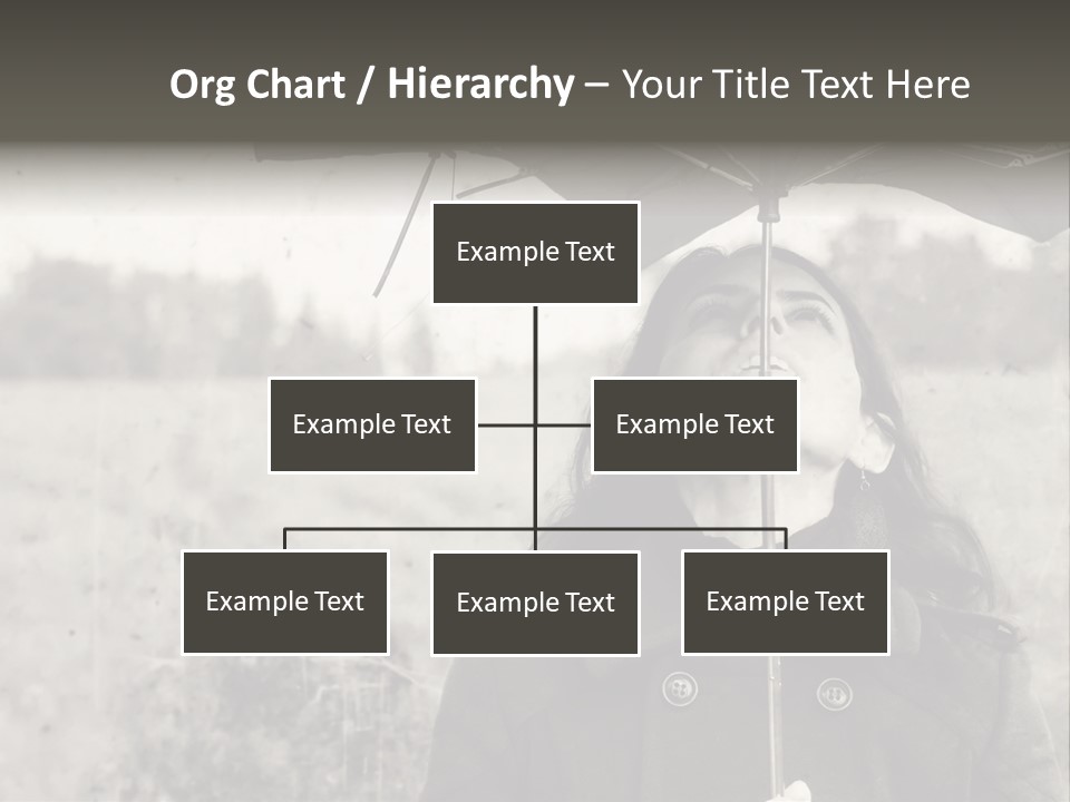 Fall Portrait Wind PowerPoint Template