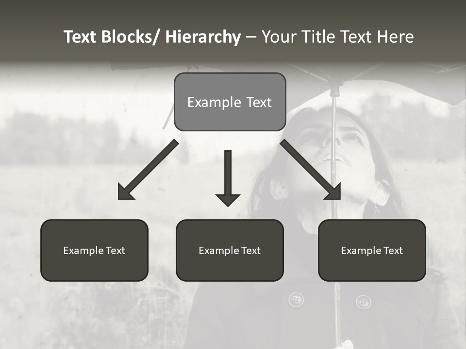 Fall Portrait Wind PowerPoint Template