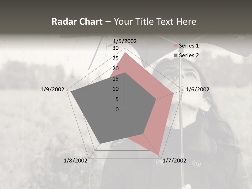 Fall Portrait Wind PowerPoint Template