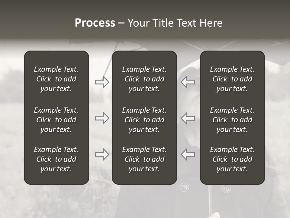 Fall Portrait Wind PowerPoint Template