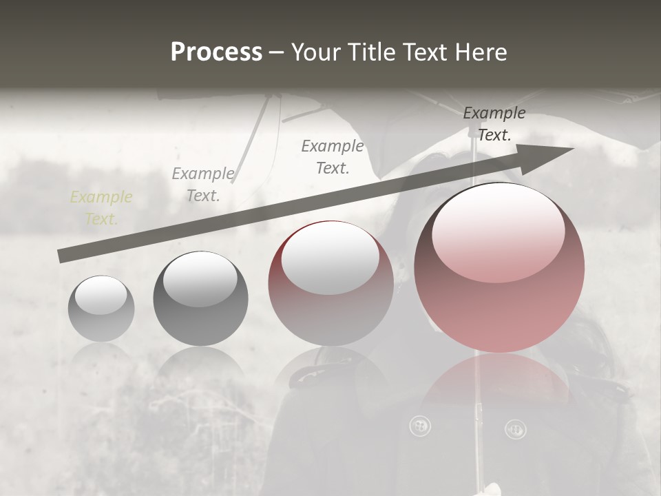 Fall Portrait Wind PowerPoint Template