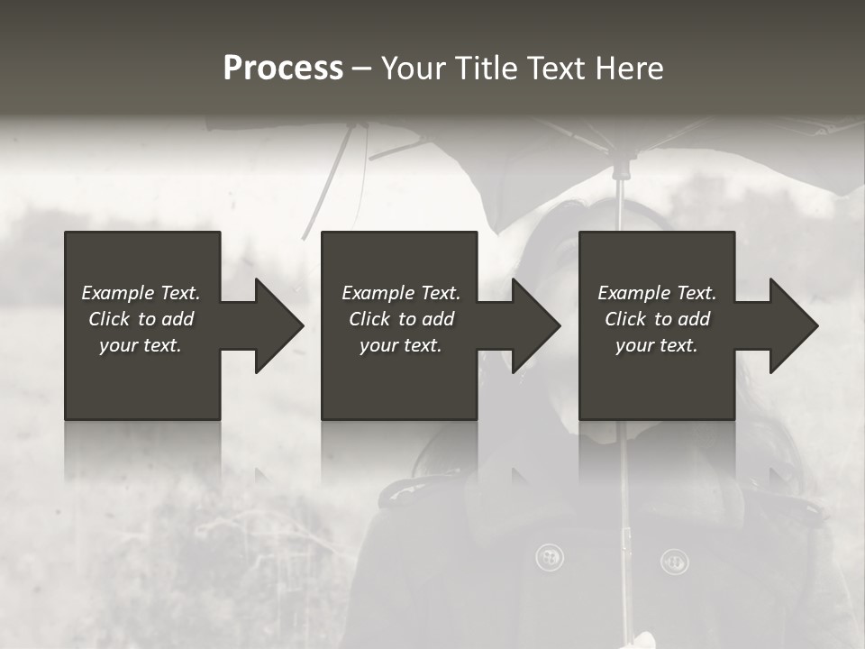 Fall Portrait Wind PowerPoint Template