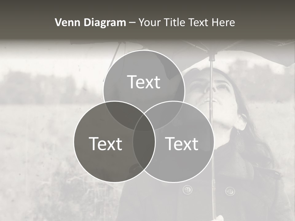 Fall Portrait Wind PowerPoint Template