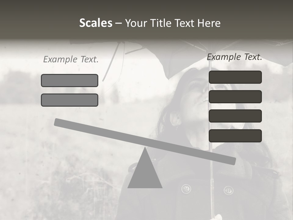 Fall Portrait Wind PowerPoint Template