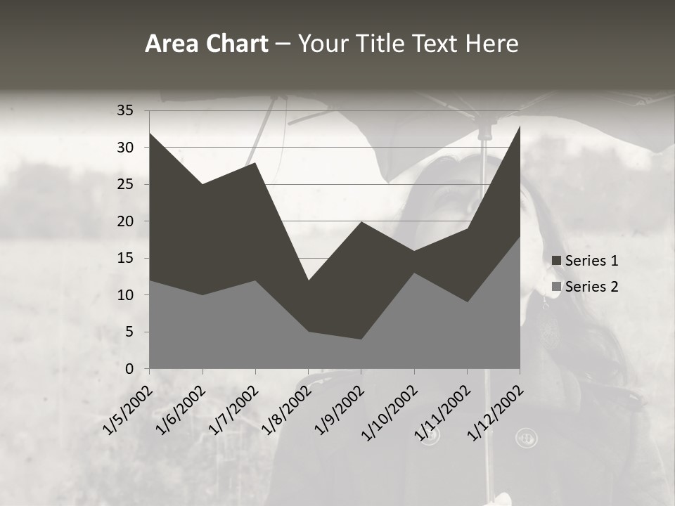 Fall Portrait Wind PowerPoint Template
