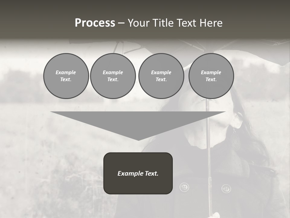 Fall Portrait Wind PowerPoint Template